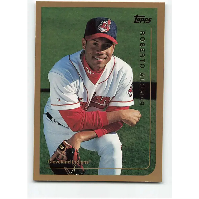 1999 Topps #248 Roberto Alomar NM-MT Cleveland Indians Baseball Card - Baseball Card Single