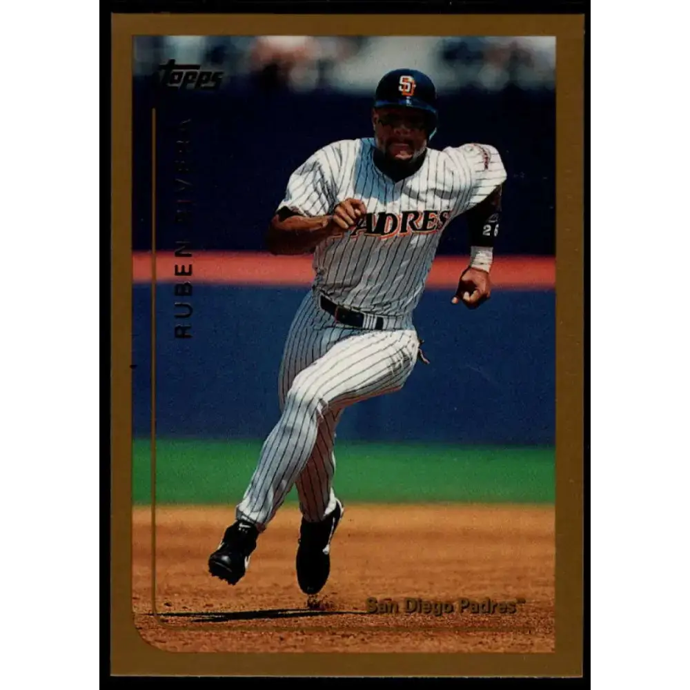 1999 Topps #249 Ruben Rivera NM-MT San Diego Padres Baseball Card - Baseball Card Single