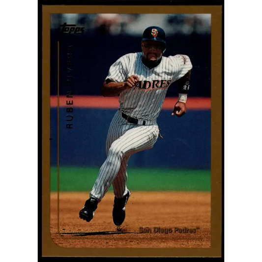 1999 Topps #249 Ruben Rivera NM-MT San Diego Padres Baseball Card - Baseball Card Single