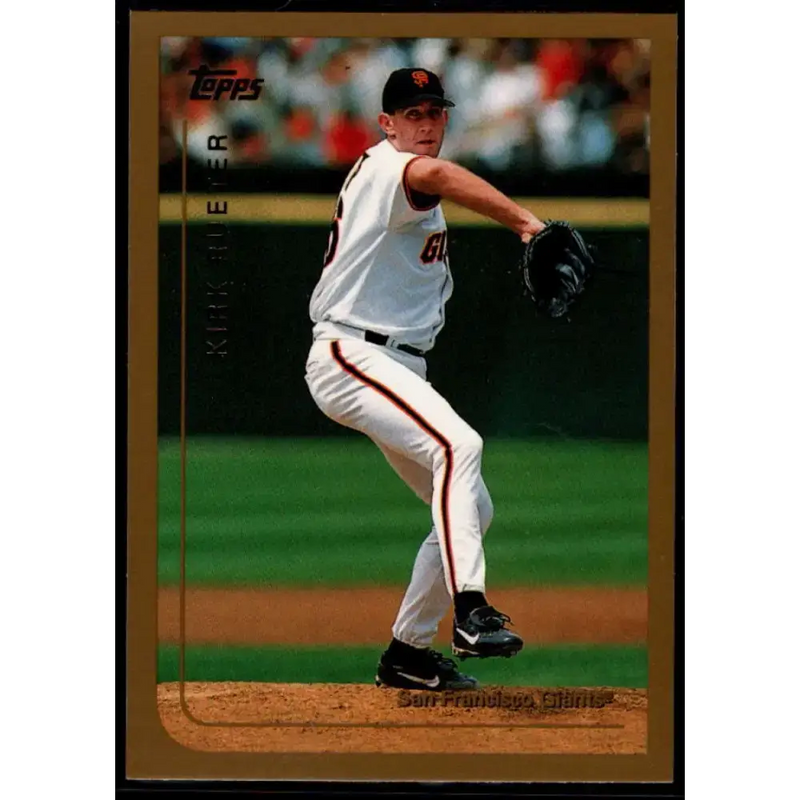 1999 Topps #256 Kirk Rueter NM-MT San Francisco Giants Baseball Card - Baseball Card Single