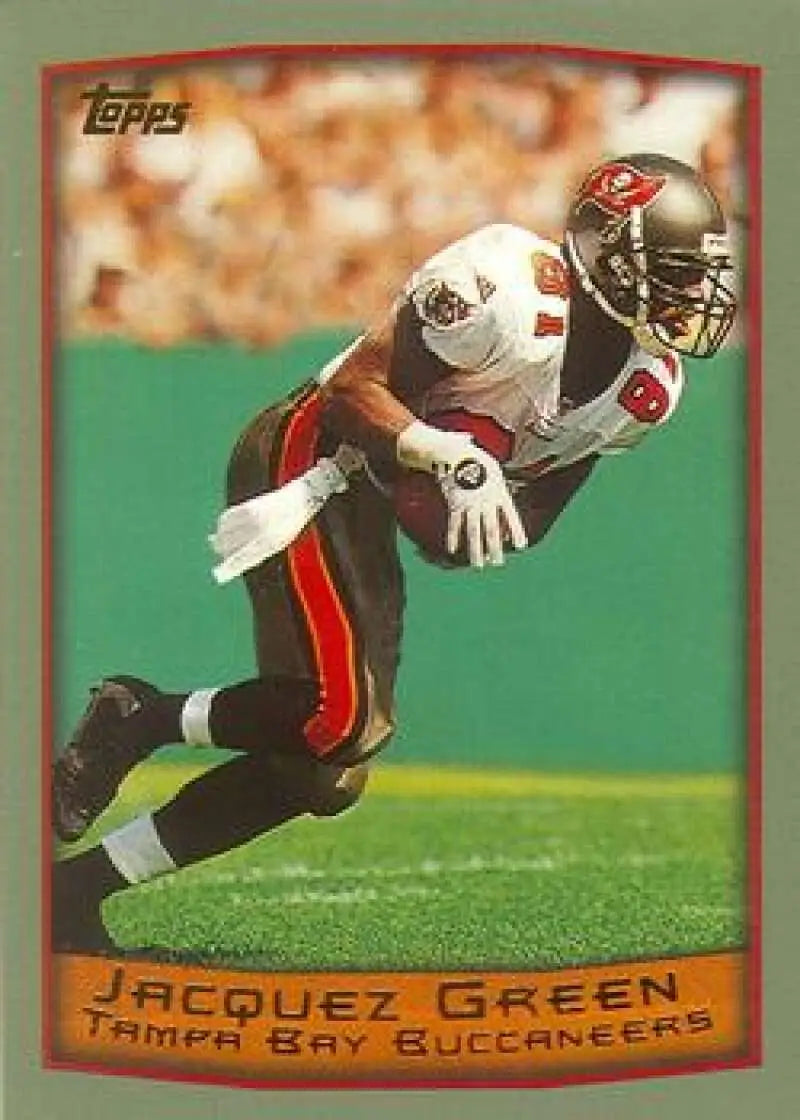 1999 Topps #257 Jacquez Green EX Excellent Tampa Bay Buccaneers Football Card - Football Card Single