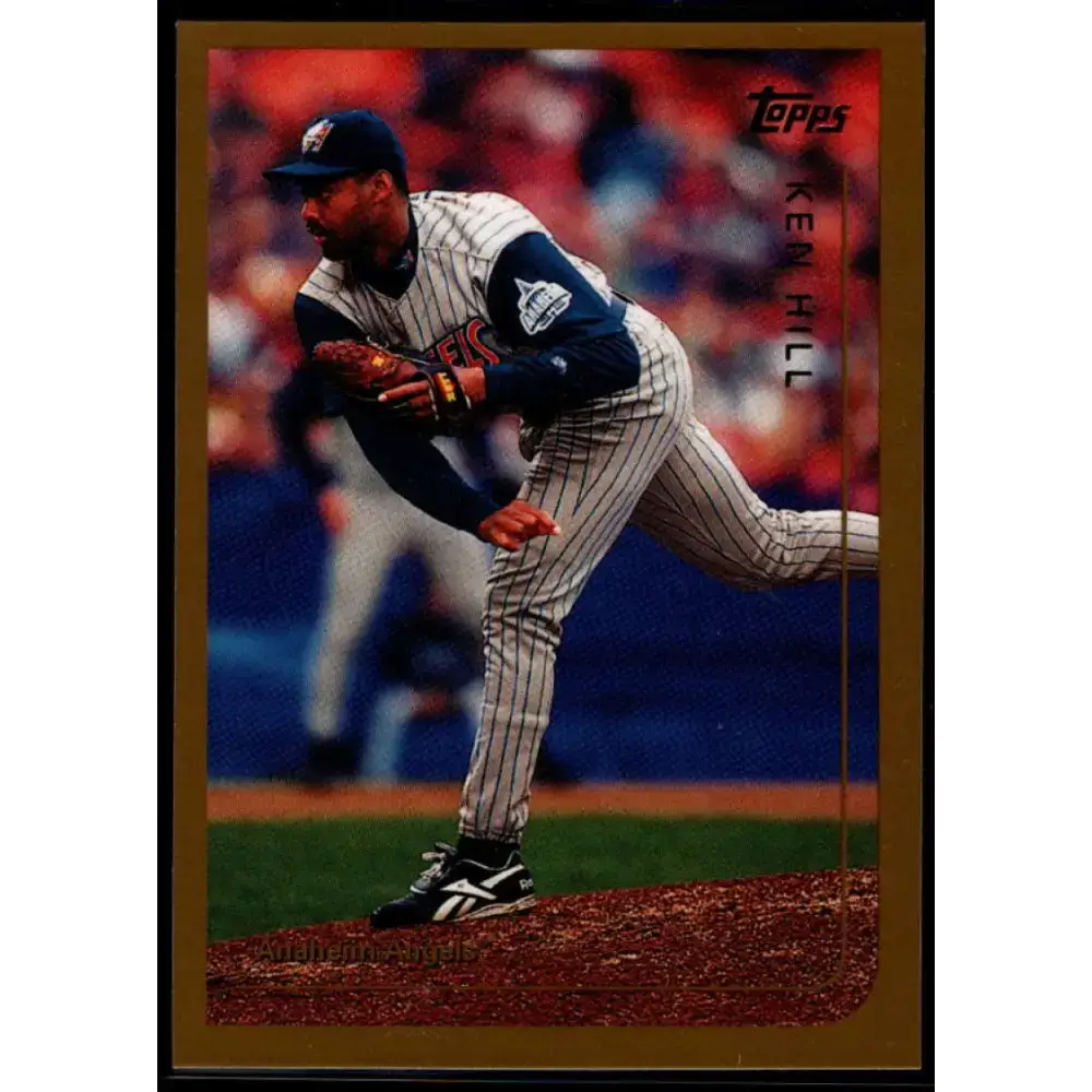 1999 Topps #26 Ken Hill NM-MT Anaheim Angels Baseball Card - Baseball Card Single