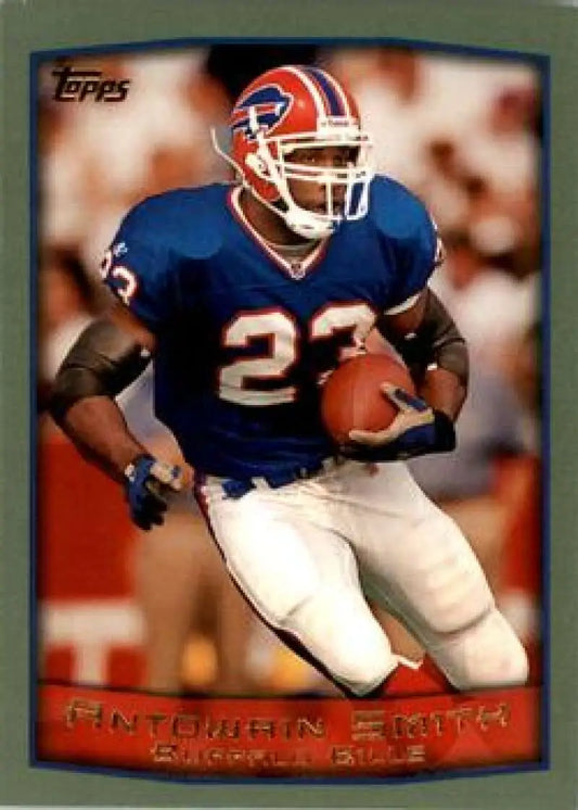 1999 Topps #260 Antowain Smith EX Excellent Buffalo Bills Football Card - Football Card Single