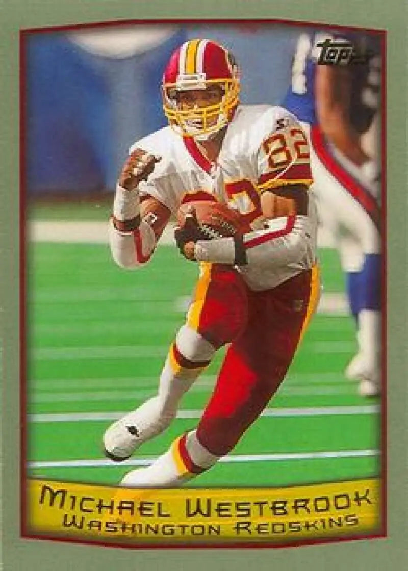 1999 Topps #262 Michael Westbrook EX Excellent Washington Redskins Football Card - Football Card Single