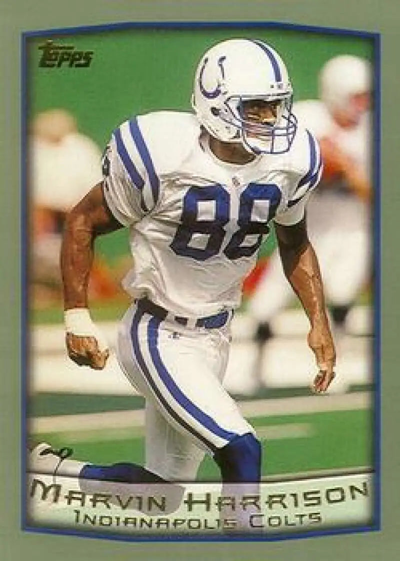 1999 Topps #263 Marvin Harrison EX Excellent Indianapolis Colts Football Card - Football Card Single