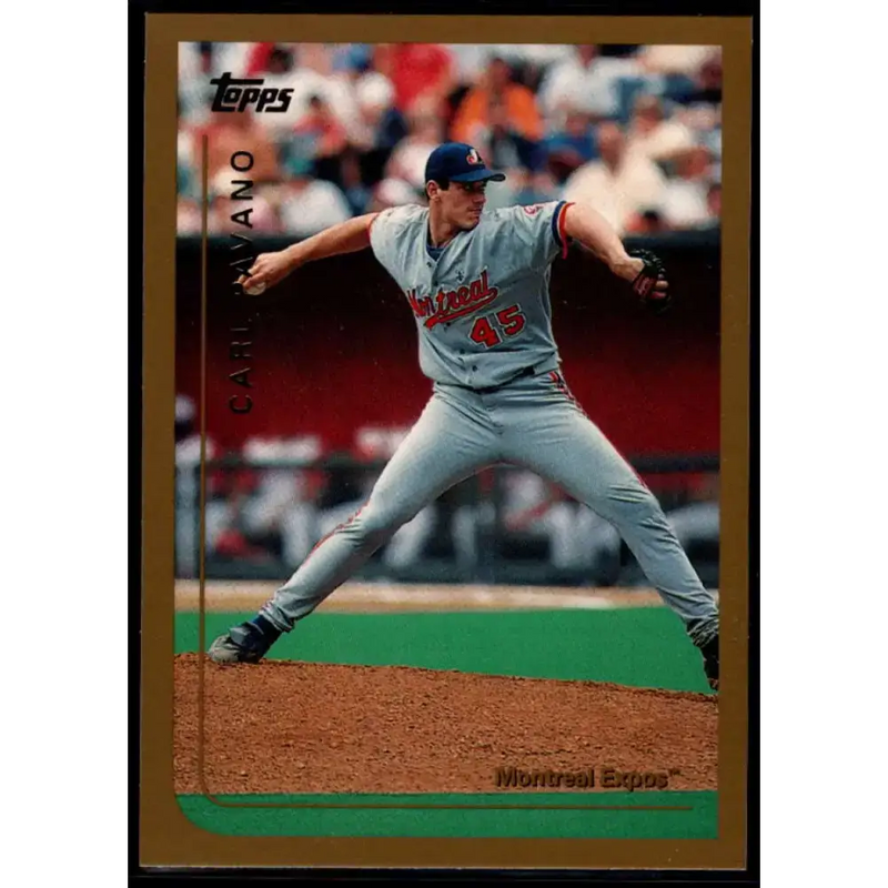 1999 Topps #264 Carl Pavano NM-MT Montreal Expos Baseball Card - Baseball Card Single