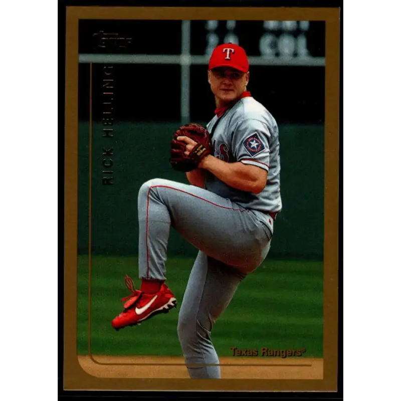 1999 Topps #267 Rick Helling NM-MT Texas Rangers Baseball Card - Baseball Card Single