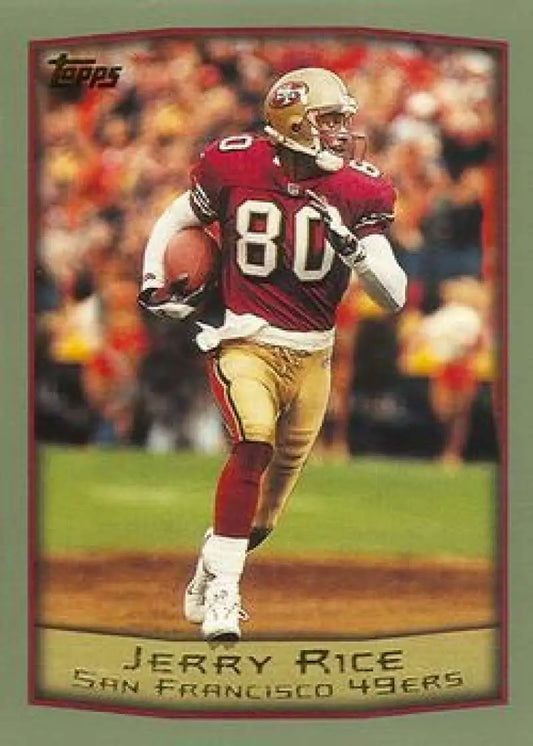 1999 Topps #269 Jerry Rice EX Excellent San Francisco 49ers Football Card - Football Card Single