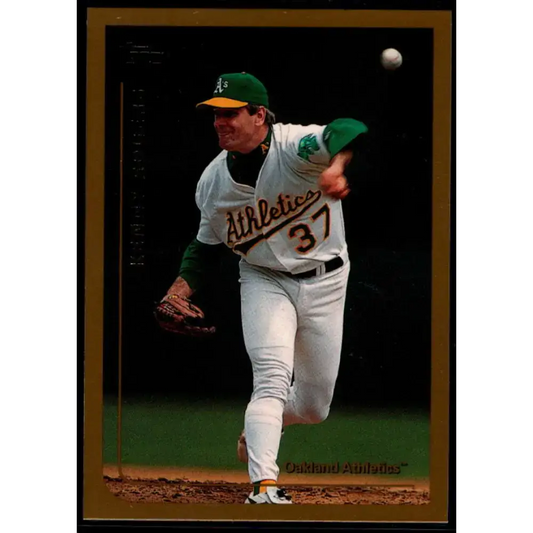 1999 Topps #27 Kenny Rogers NM-MT Oakland Athletics Baseball Card