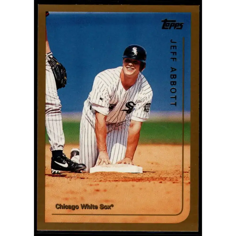 1999 Topps #271 Jeff Abbott NM-MT Chicago White Sox Baseball Card - Baseball Card Single