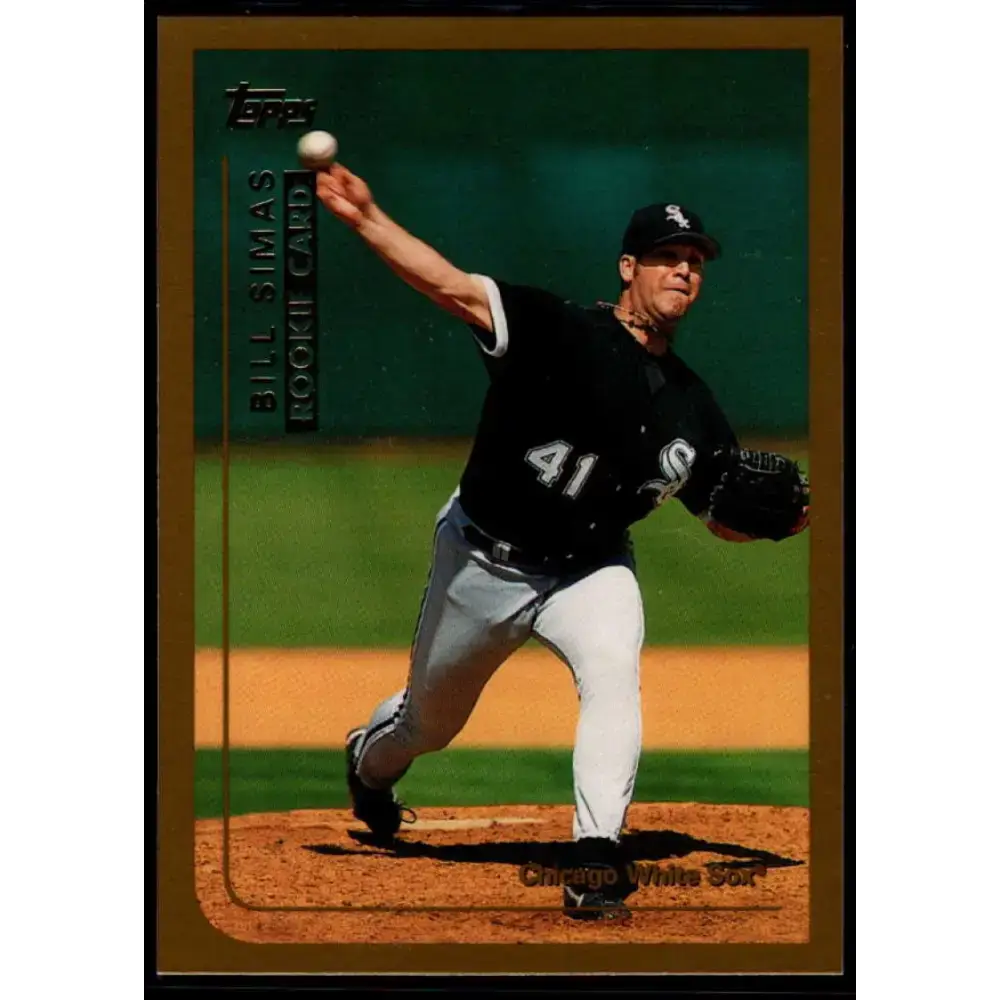 1999 Topps #273 Bill Simas NM-MT Chicago White Sox Baseball Card - Baseball Card Single