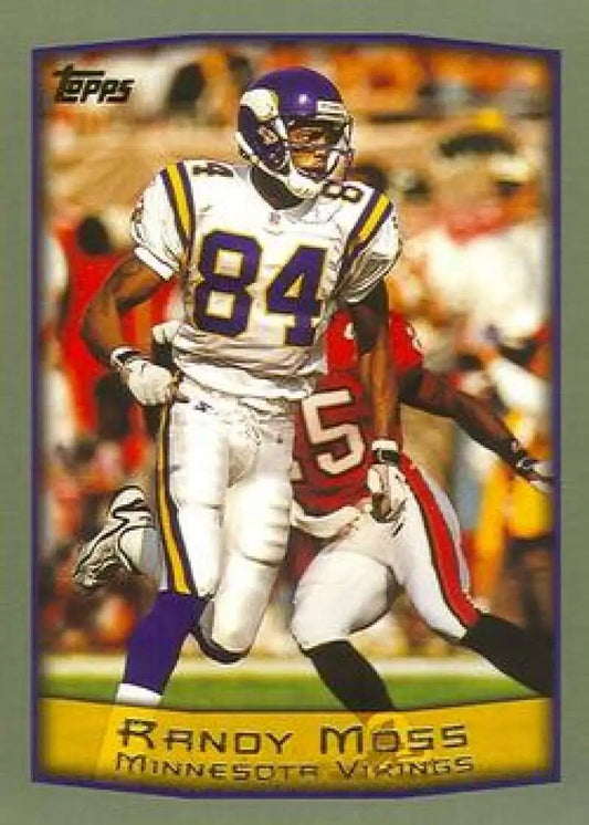1999 Topps #274 Randy Moss EX Excellent Minnesota Vikings Football Card - Football Card Single
