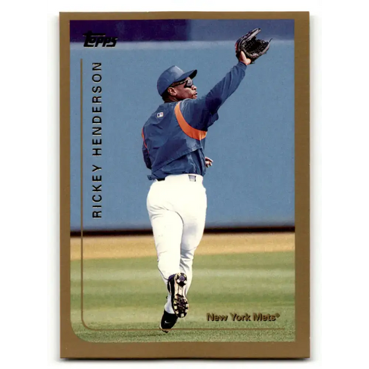 1999 Topps #277 Rickey Henderson NM-MT New York Mets Baseball Card