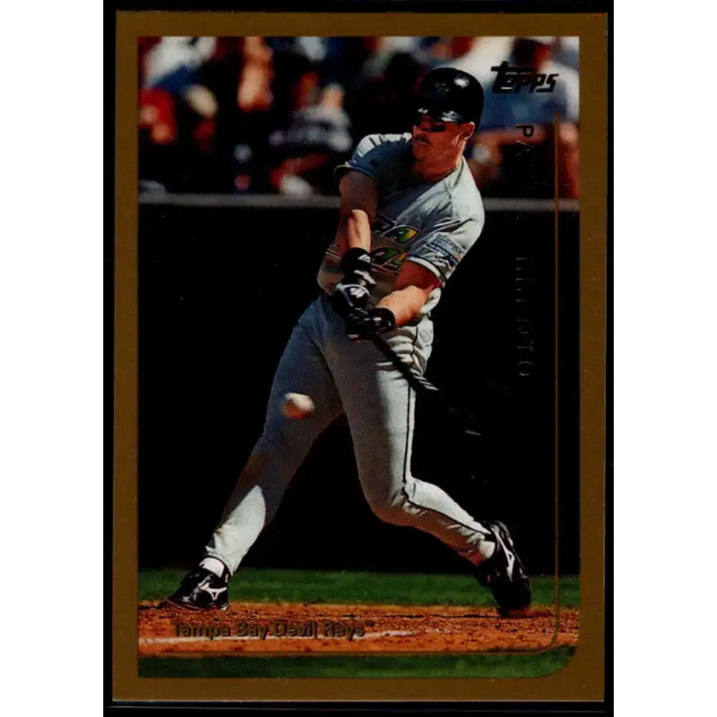 1999 Topps #28 Paul Sorrento NM-MT Tampa Bay Devil Rays Baseball Card