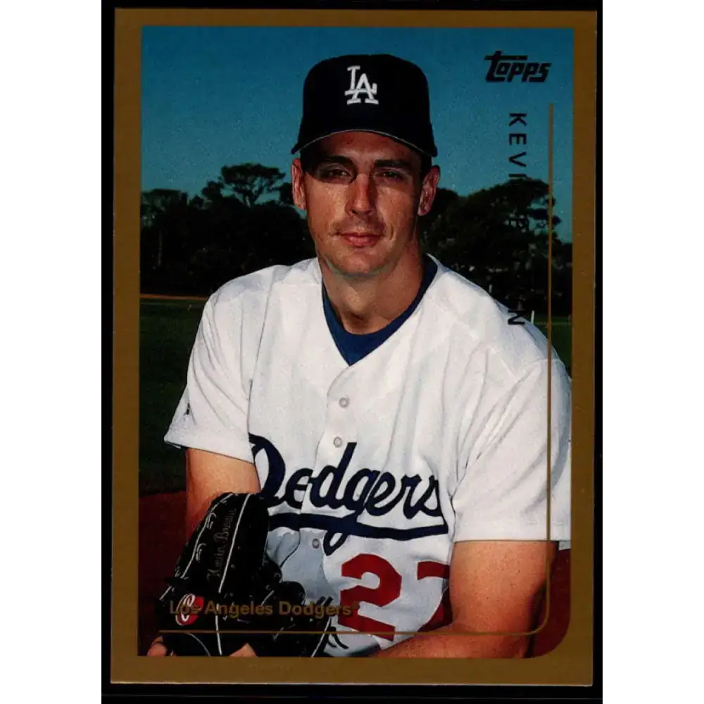 1999 Topps #285 Kevin Brown NM-MT Los Angeles Dodgers Baseball Card - Baseball Card Single