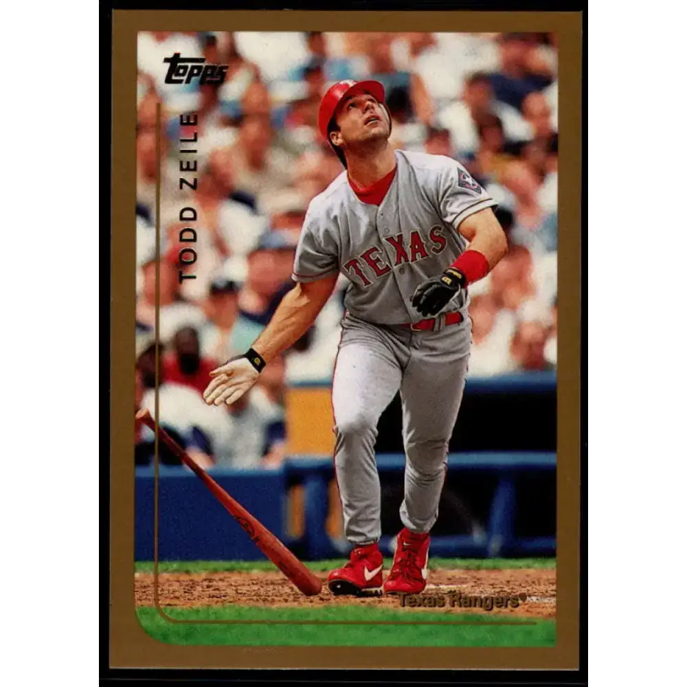 1999 Topps #286 Todd Zeile NM-MT Texas Rangers Baseball Card - Baseball Card Single