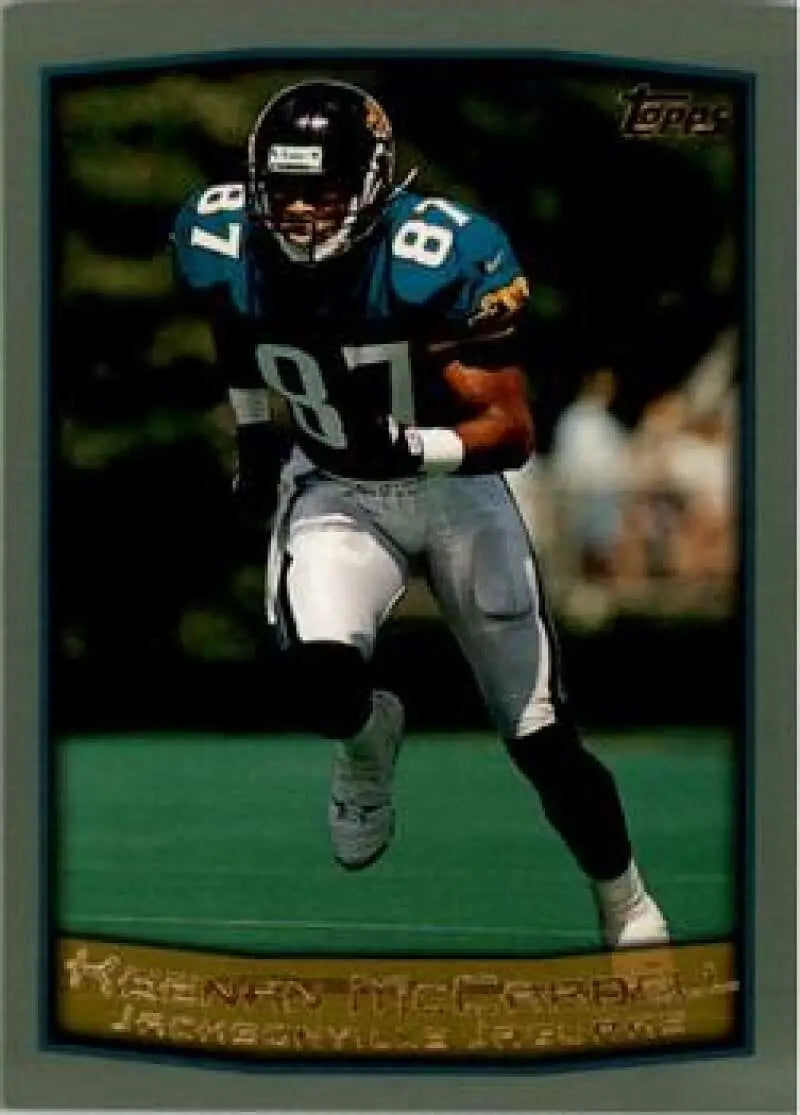 1999 Topps #288 Keenan McCardell EX Excellent Jacksonville Jaguars Football Card - Football Card Single