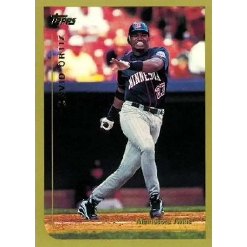 1999 Topps #291 David Ortiz NM-MT Minnesota Twins Baseball Card - Baseball Card Single
