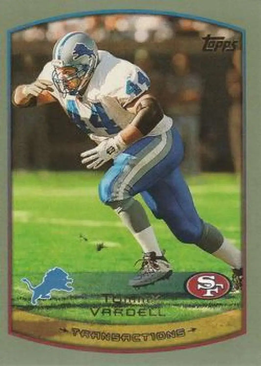 1999 Topps #291 Tommy Vardell EX Excellent San Francisco 49ers Football Card