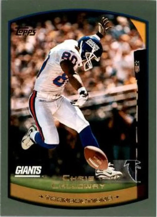 1999 Topps #293 Chris Calloway EX Excellent Atlanta Falcons Football Card