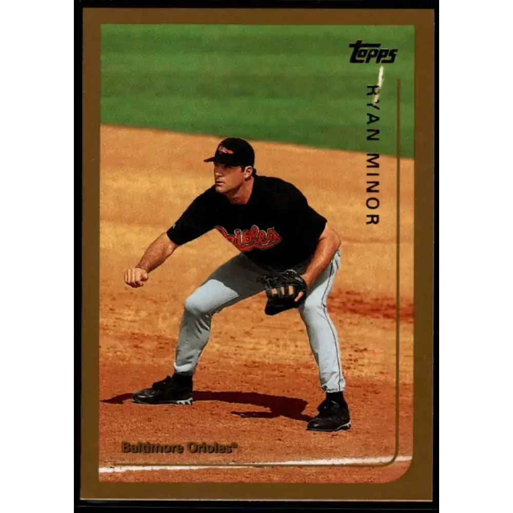 1999 Topps #293 Ryan Minor NM-MT Baltimore Orioles Baseball Card - Baseball Card Single