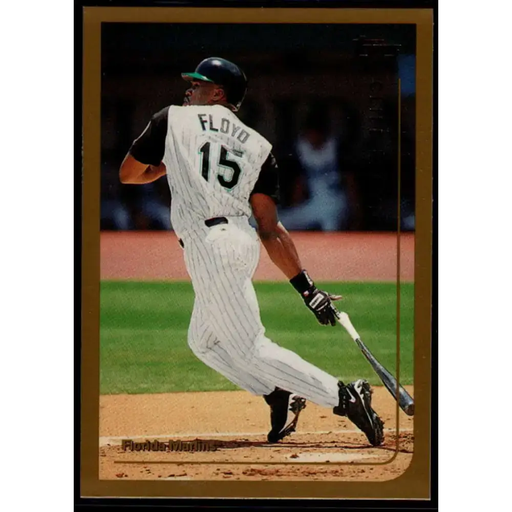 1999 Topps #296 Cliff Floyd NM-MT Florida Marlins Baseball Card - Baseball Card Single