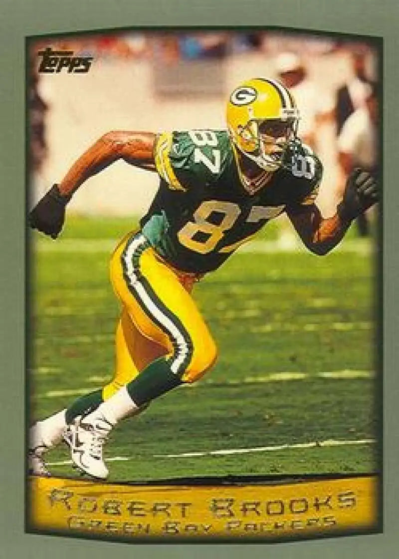 1999 Topps #299 Robert Brooks EX Excellent Green Bay Packers Football Card - Football Card Single