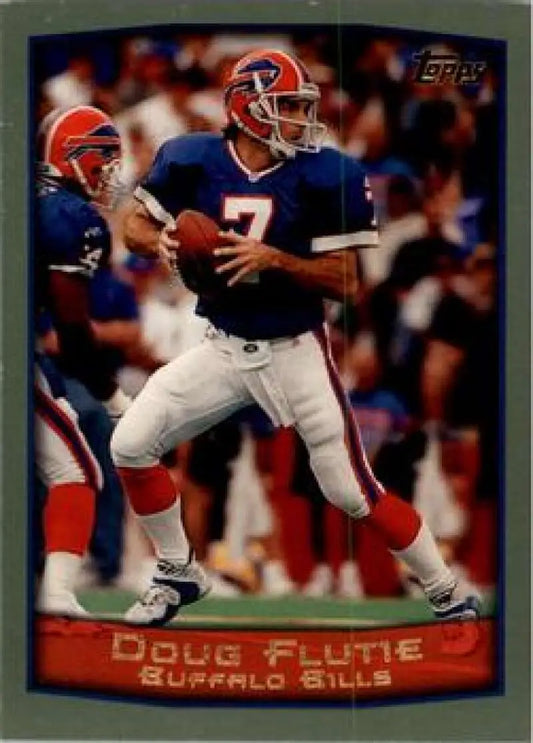 1999 Topps #30 Doug Flutie EX Excellent Buffalo Bills Football Card - Football Card Single