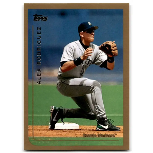 1999 Topps #300 Alex Rodriguez NM-MT Seattle Mariners Baseball Card