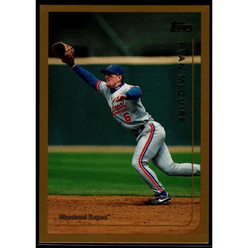1999 Topps #303 Ryan McGuire NM-MT Montreal Expos Baseball Card - Baseball Card Single