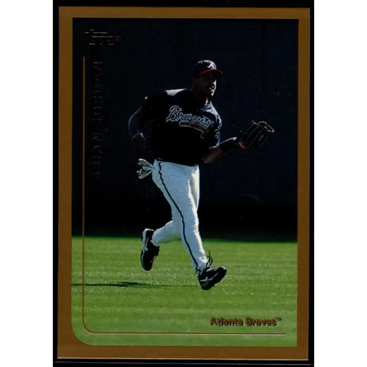 1999 Topps #306 Brian Jordan NM-MT Atlanta Braves Baseball Card