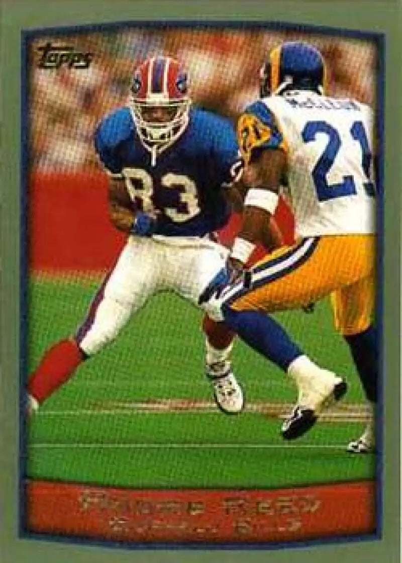 1999 Topps #307 Andre Reed EX Excellent Buffalo Bills Football Card - Football Card Single