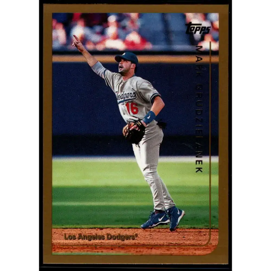 1999 Topps #308 Mark Grudzielanek NM-MT Los Angeles Dodgers Baseball Card