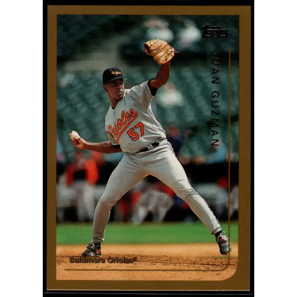 1999 Topps #309 Juan Guzman NM-MT Baltimore Orioles Baseball Card - Baseball Card Single