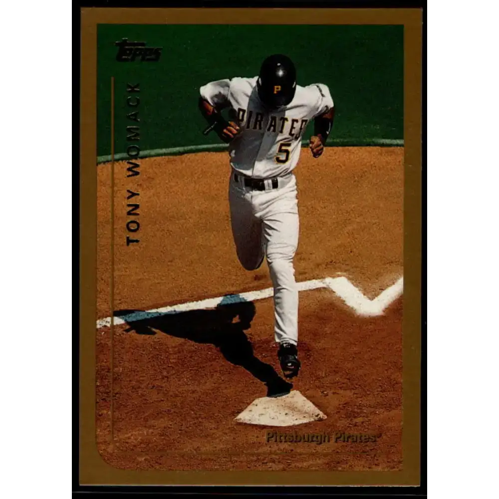 1999 Topps #310 Tony Womack NM-MT Pittsburgh Pirates Baseball Card - Baseball Card Single