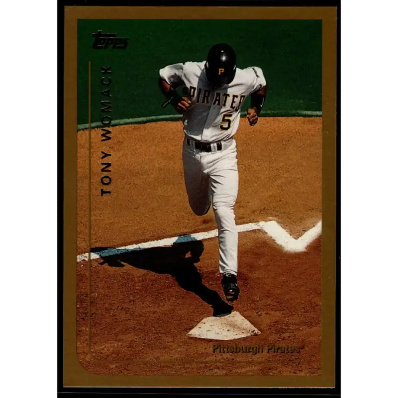 1999 Topps #310 Tony Womack NM-MT Pittsburgh Pirates Baseball Card - Baseball Card Single