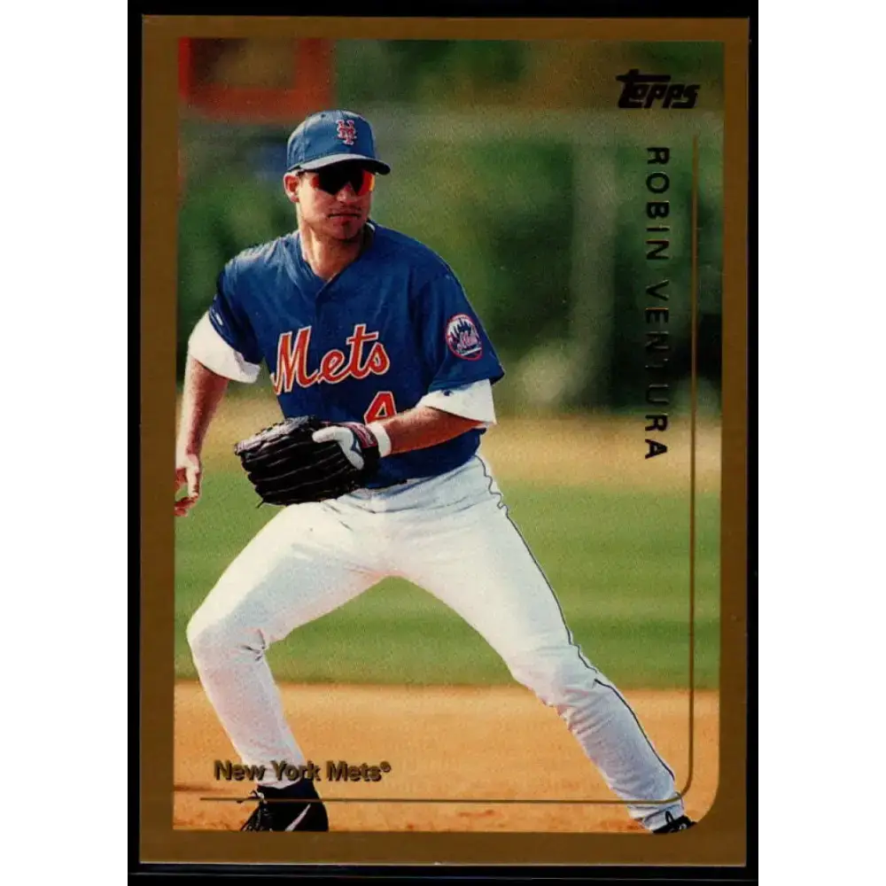 1999 Topps #314 Robin Ventura NM-MT New York Mets Baseball Card - Baseball Card Single