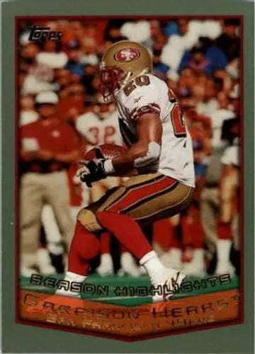 1999 Topps #315 Garrison Hearst NM-MT 49ers SH ID:61063 - Football Card Single
