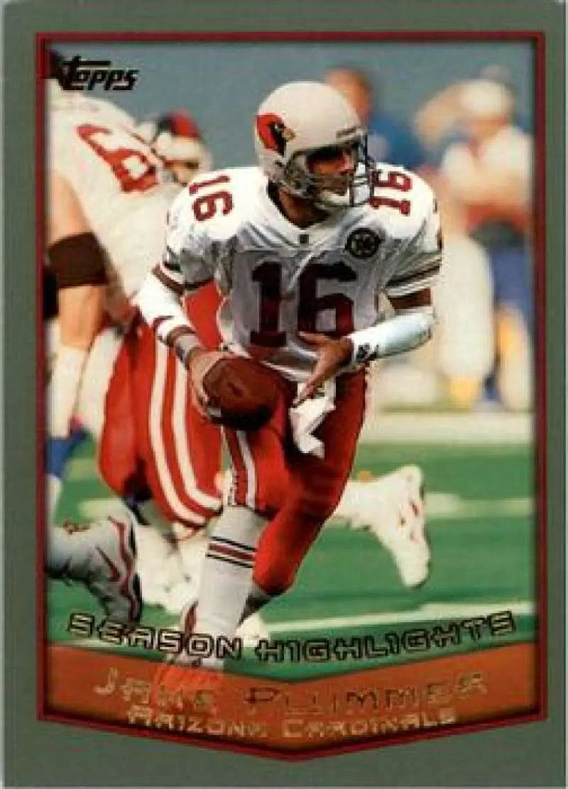 1999 Topps #316 Jake Plummer EX Excellent Arizona Cardinals Football Card - Football Card Single