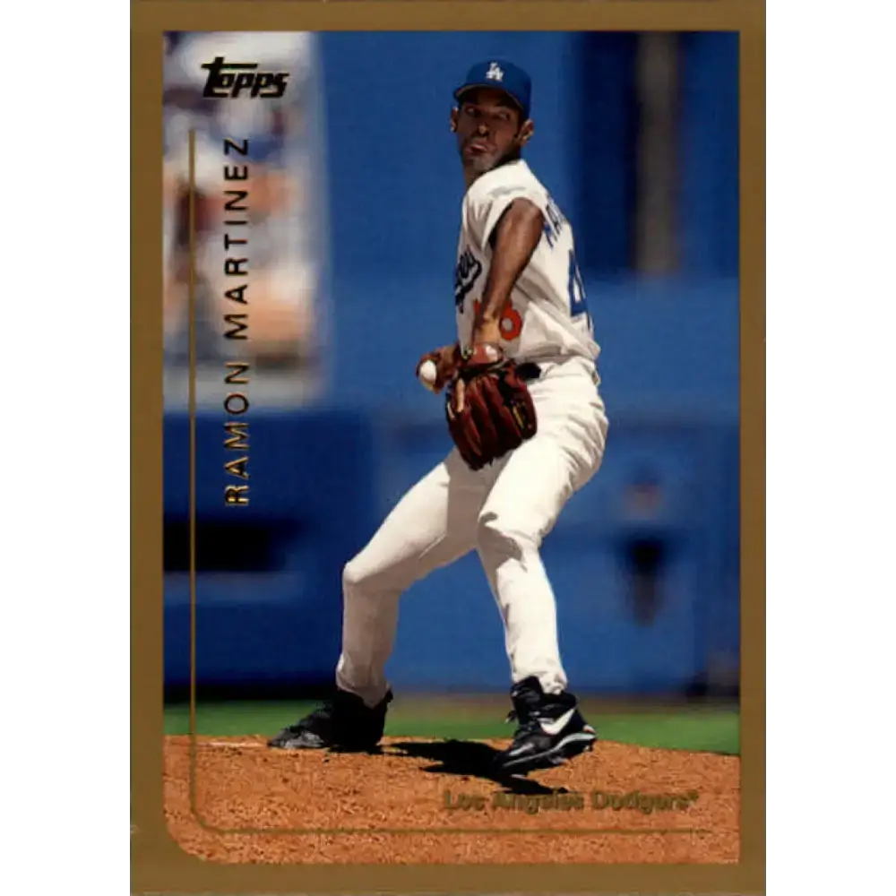 1999 Topps #316 Ramon Martinez NM-MT Los Angeles Dodgers Baseball Card - Baseball Card Single