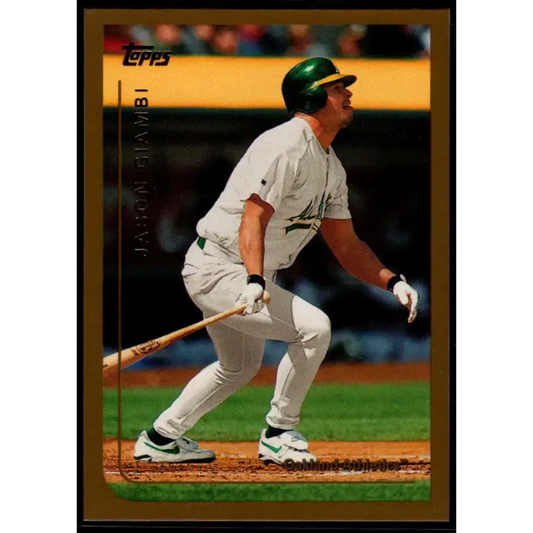 1999 Topps #324 Jason Giambi NM-MT Oakland Athletics Baseball Card