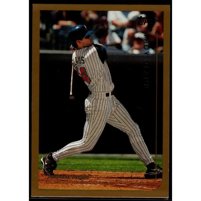 1999 Topps #326 Troy Glaus NM-MT Anaheim Angels Baseball Card - Baseball Card Single