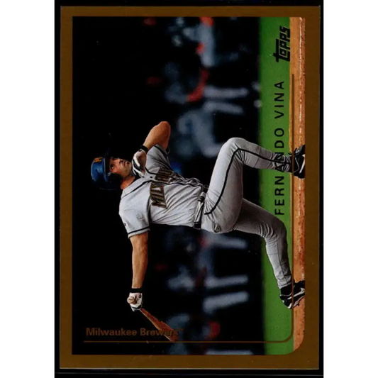 1999 Topps #328 Fernando Vina NM-MT Milwaukee Brewers Baseball Card