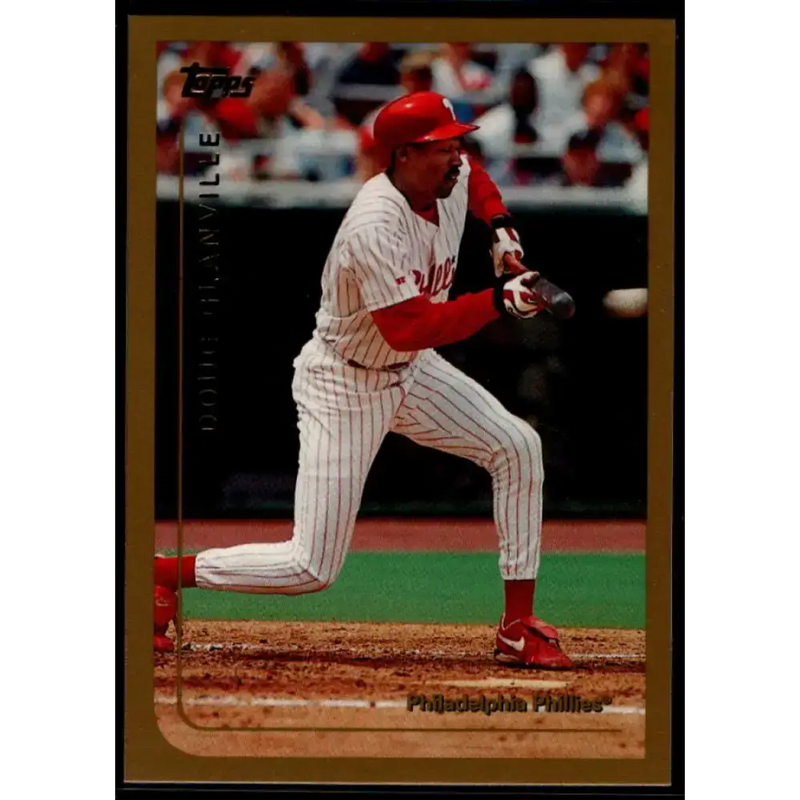 1999 Topps #33 Doug Glanville NM-MT Philadelphia Phillies Baseball Card - Baseball Card Single
