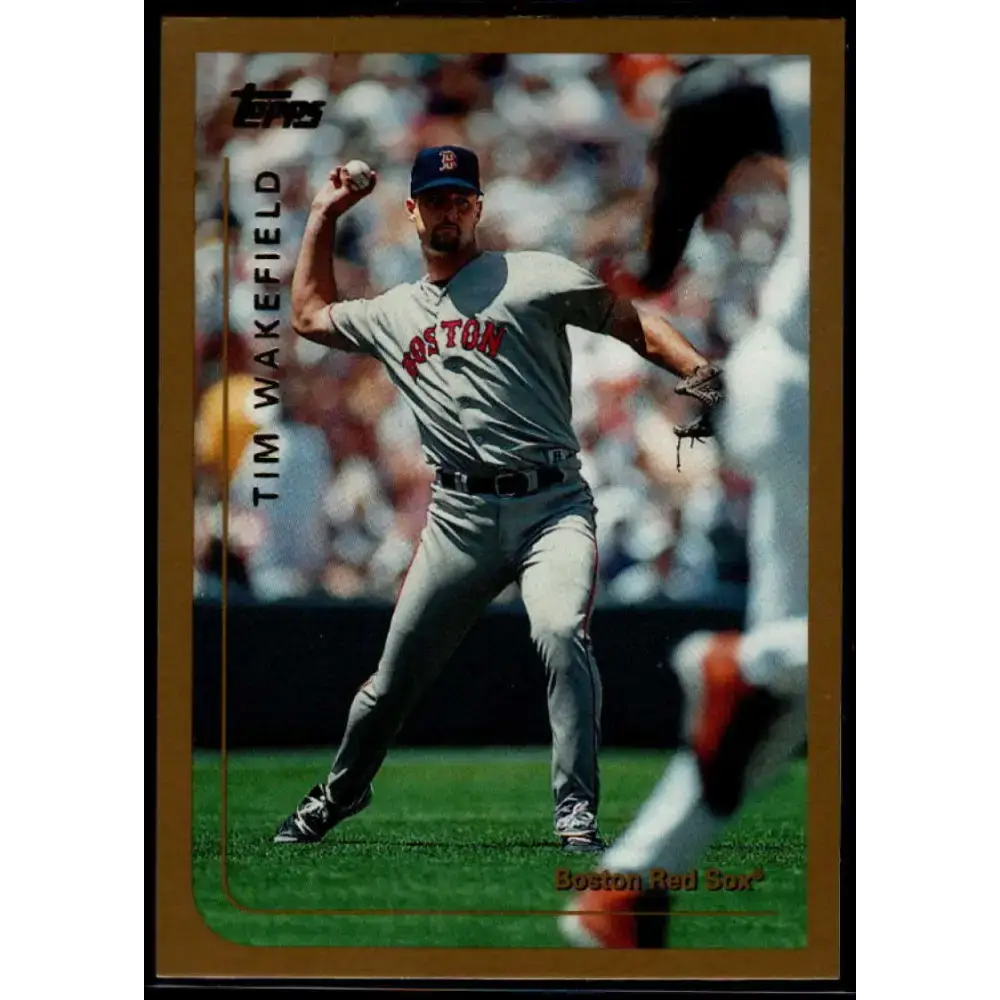 1999 Topps #333 Tim Wakefield NM-MT Boston Red Sox Baseball Card - Baseball Card Single