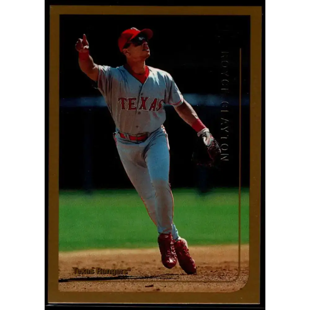 1999 Topps #339 Royce Clayton NM-MT Texas Rangers Baseball Card - Baseball Card Single