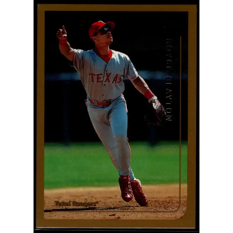 1999 Topps #339 Royce Clayton NM-MT Texas Rangers Baseball Card - Baseball Card Single