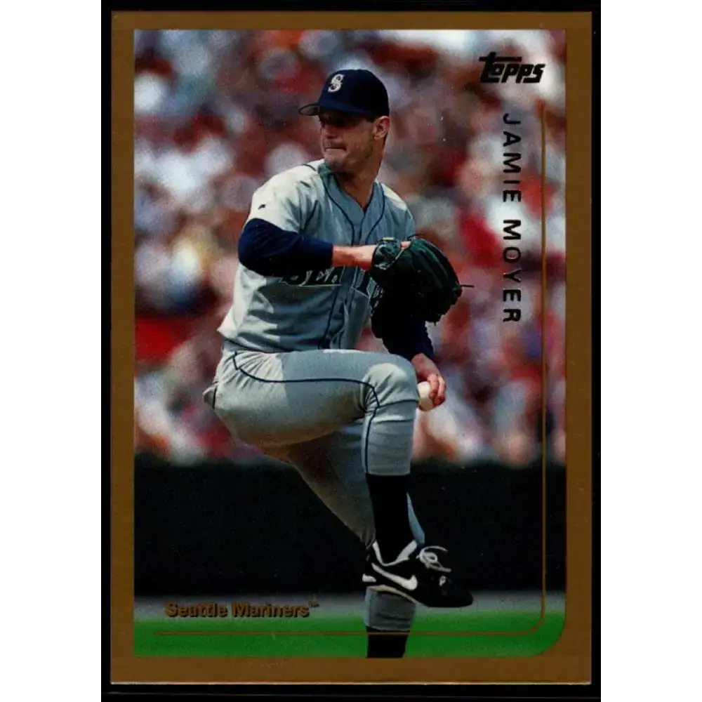1999 Topps #343 Jamie Moyer NM-MT Seattle Mariners Baseball Card - Baseball Card Single