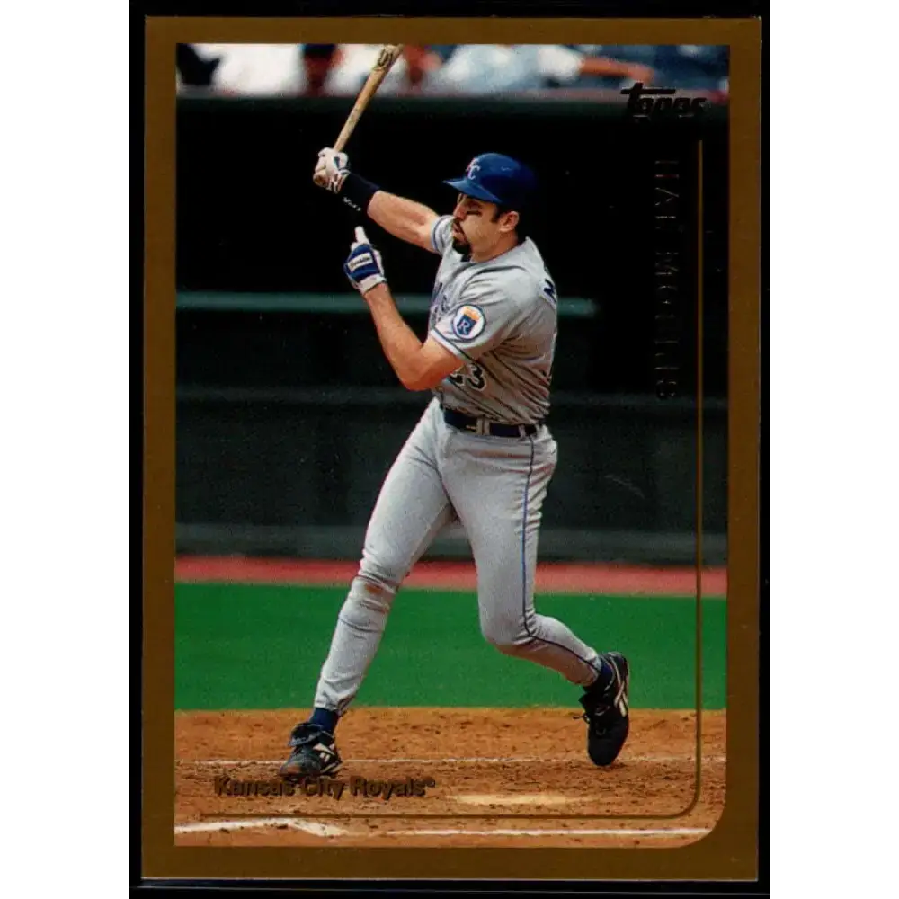 1999 Topps #349 Hal Morris NM-MT Kansas City Royals Baseball Card - Baseball Card Single