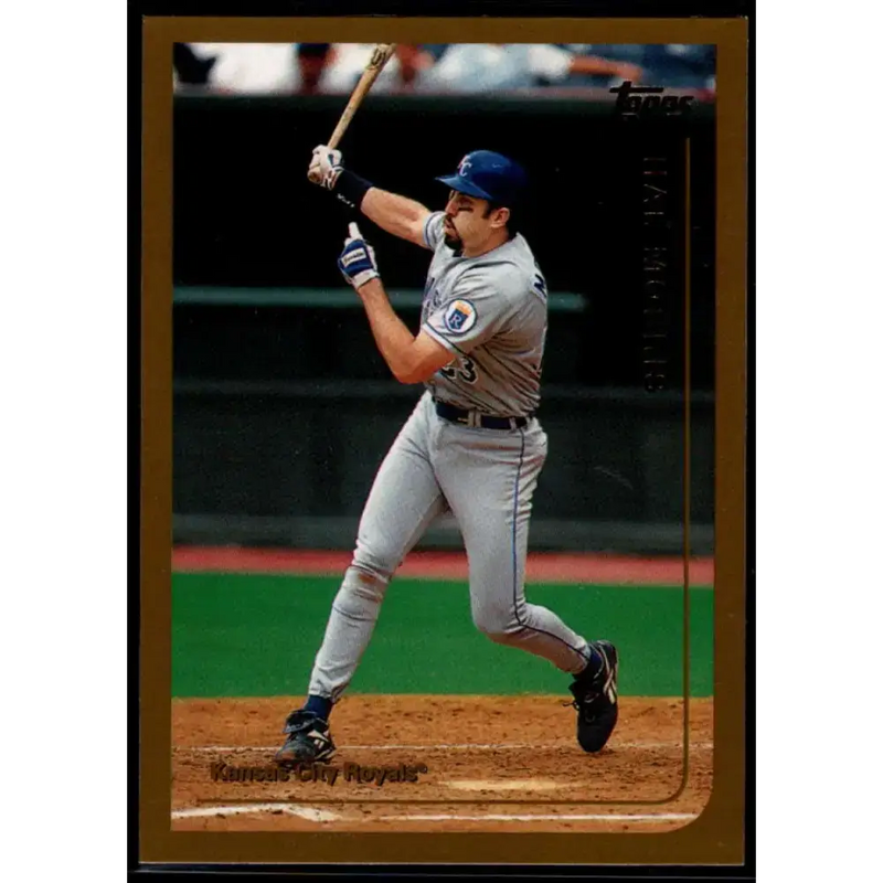 1999 Topps #349 Hal Morris NM-MT Kansas City Royals Baseball Card - Baseball Card Single